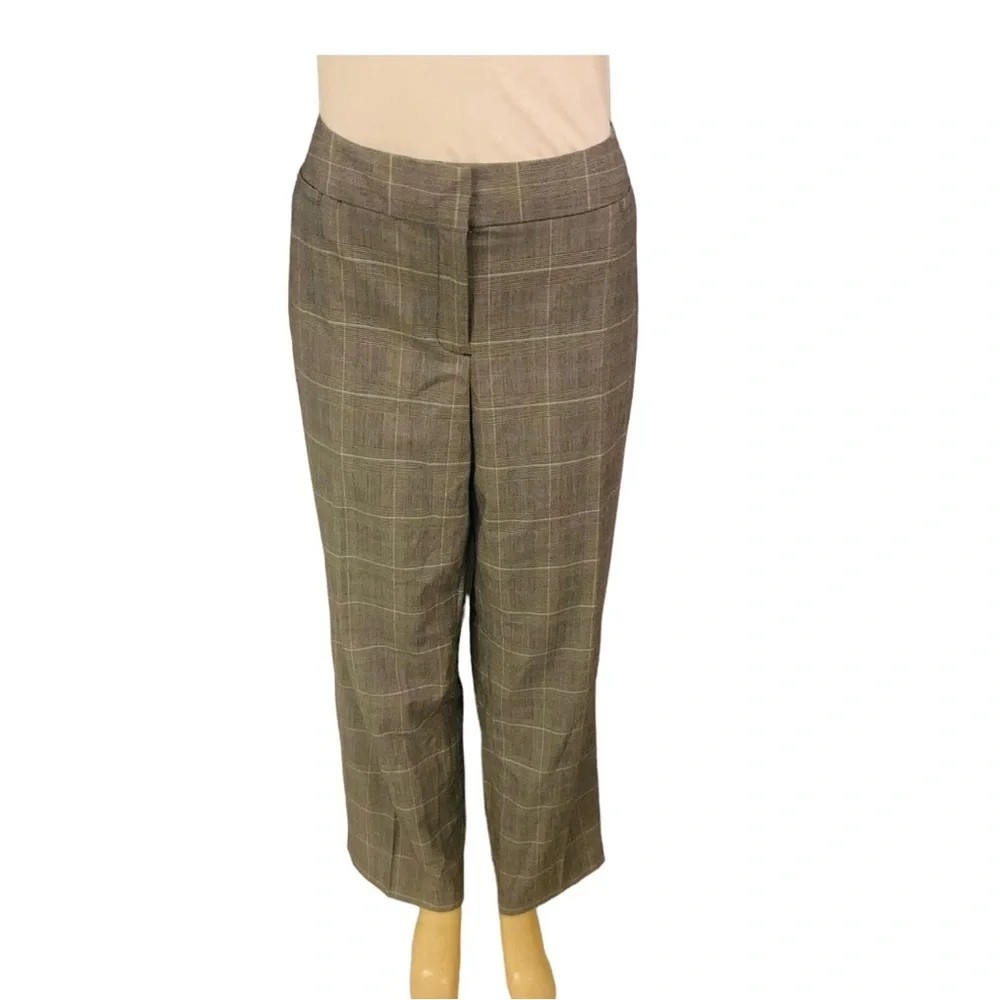 Liz Claiborne Sz 14 women’s pants Work Gray - Picture 3 of 3